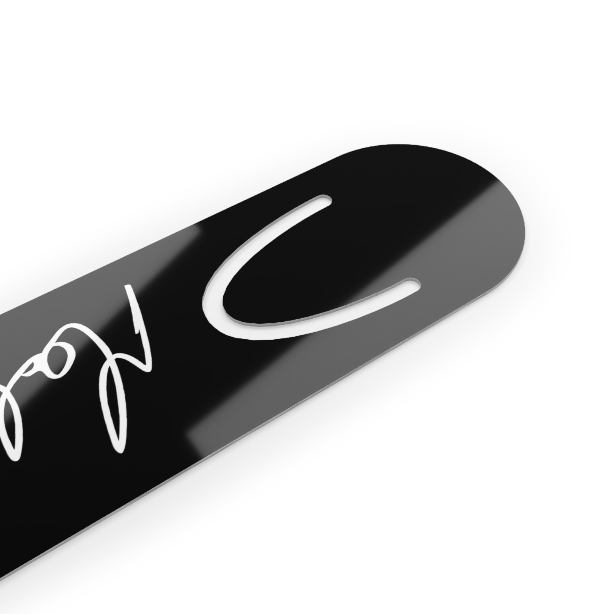 Madam Lether Signature Aluminium Bookmark - Image 3