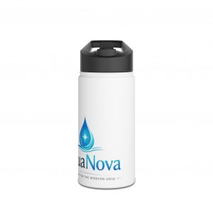 AquaNova Stainless Steel Water Bottle, Standard Lid